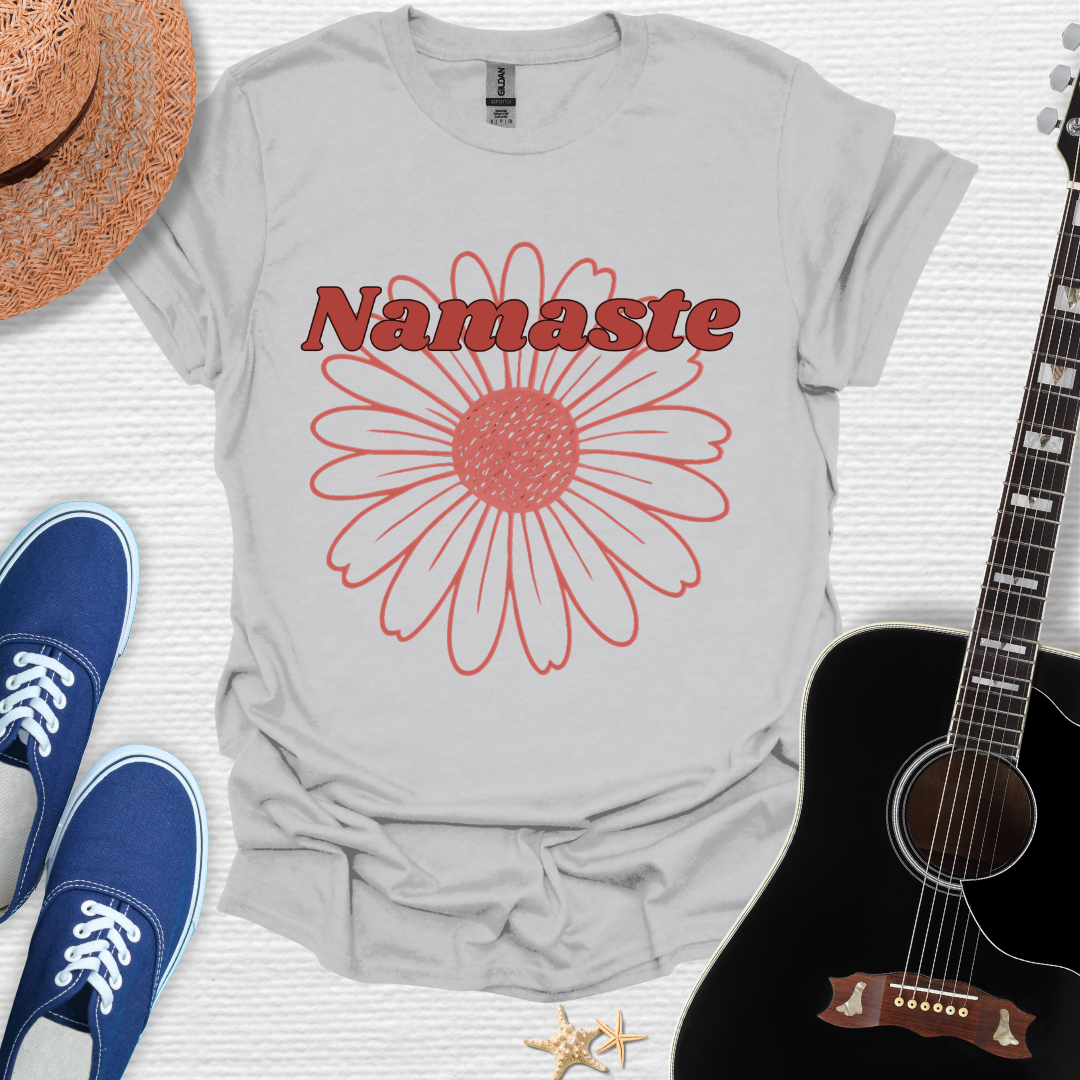 Namaste Floral & Boho Style Tee