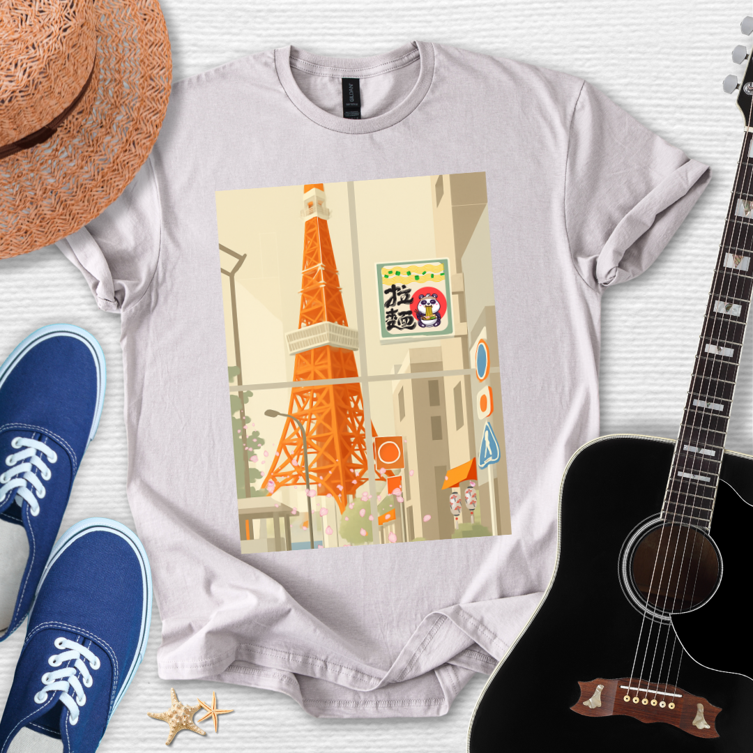Tokyo Tower Graphic - Urban Vibes Tee