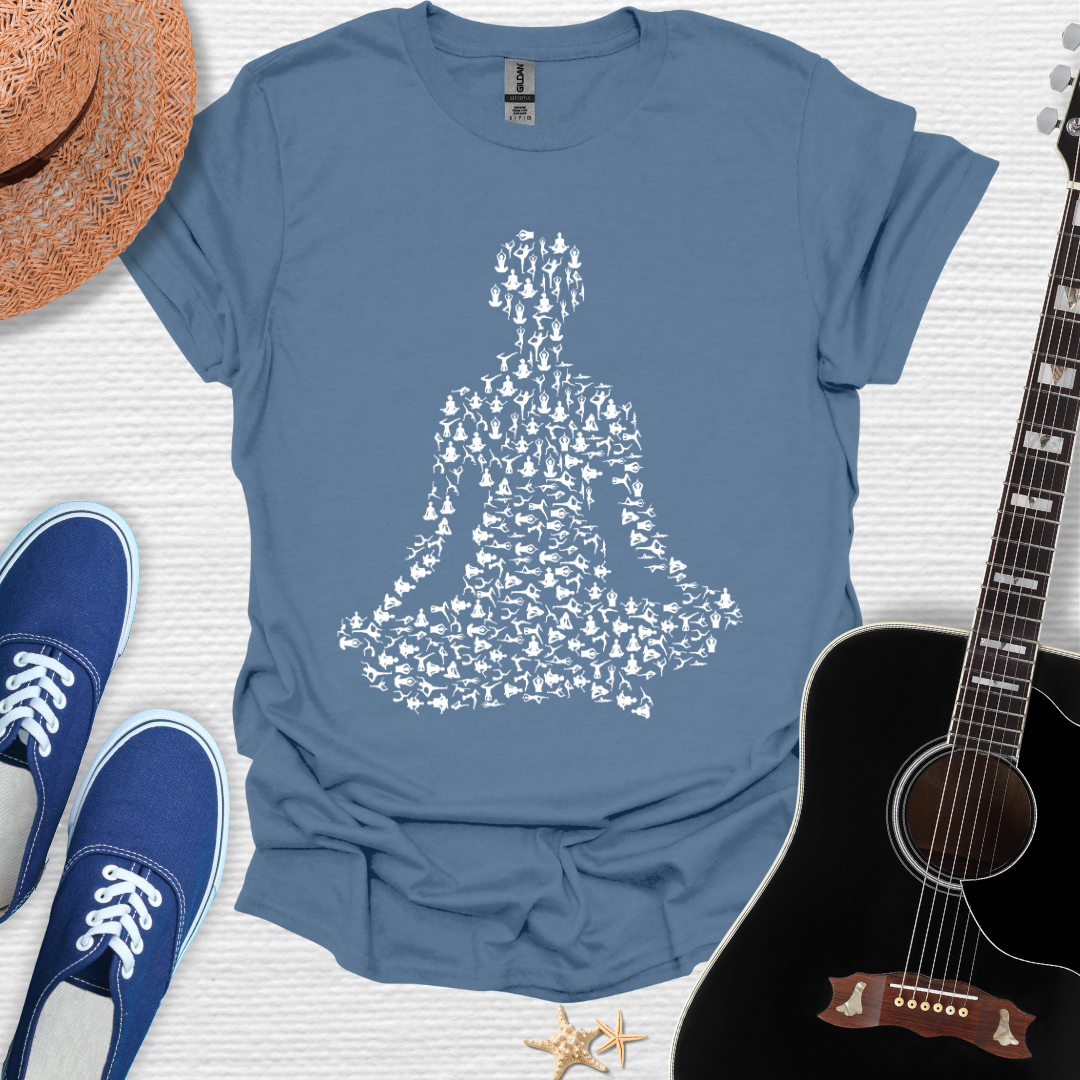 Inner Peace Yoga Silhouette Tee