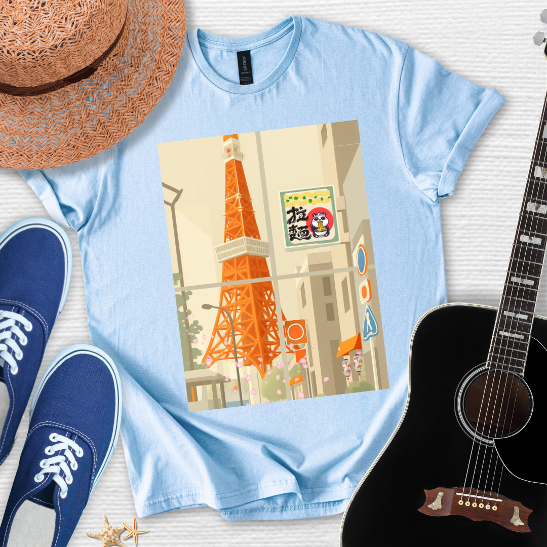 Tokyo Tower Graphic - Urban Vibes Tee
