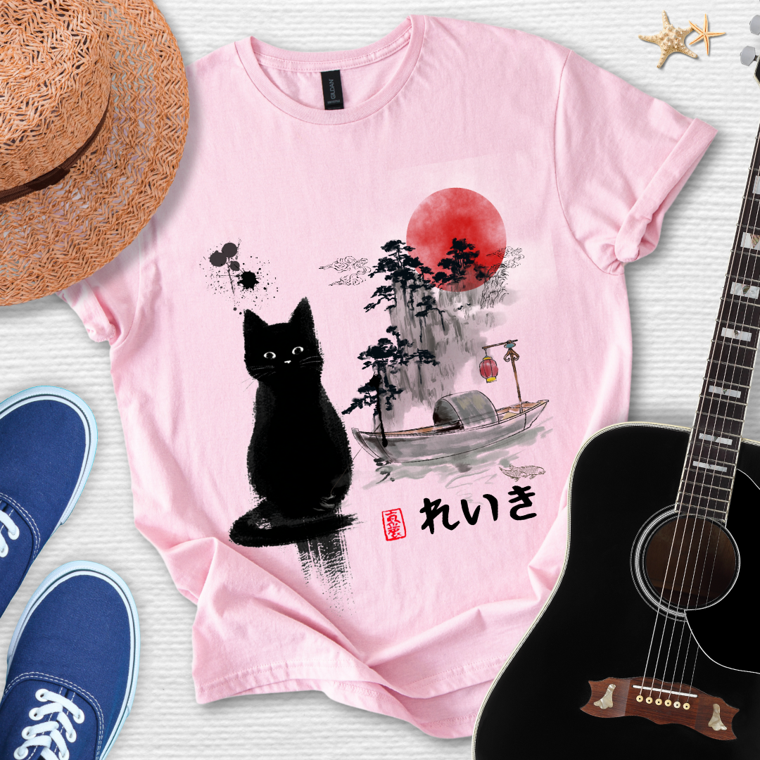 Japanese Minimal Zen Art Style Tee