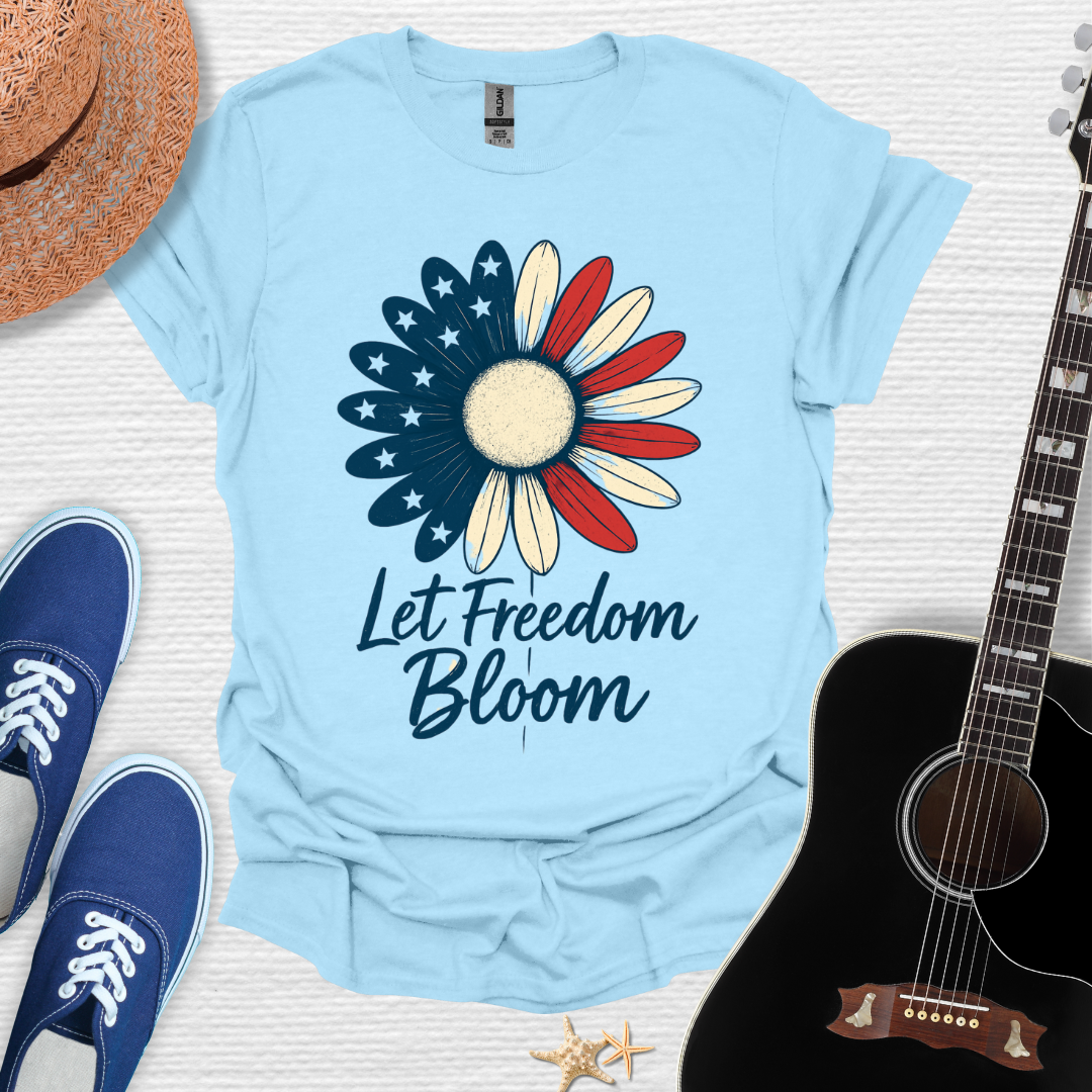 Let Freedom Bloom Tee