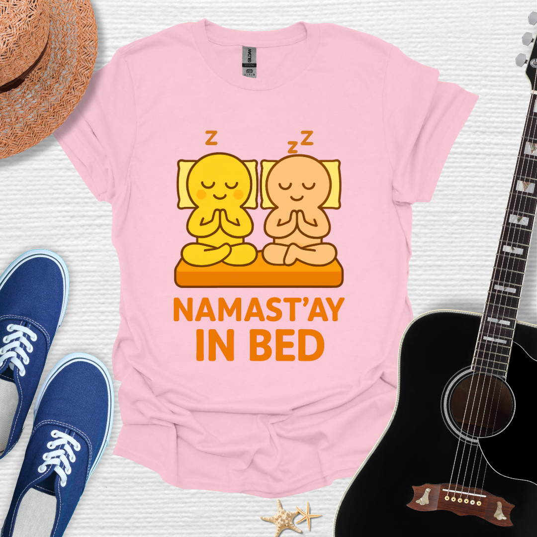 Namast'ay in Bed | Cozy Yoga Tee