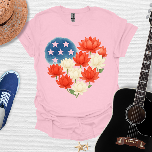 Floral Heart Tee