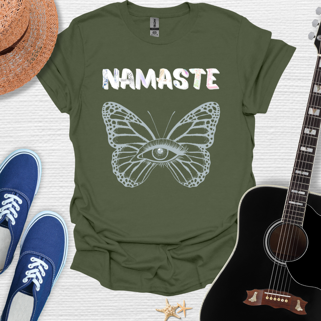 Namaste Butterfly Tee