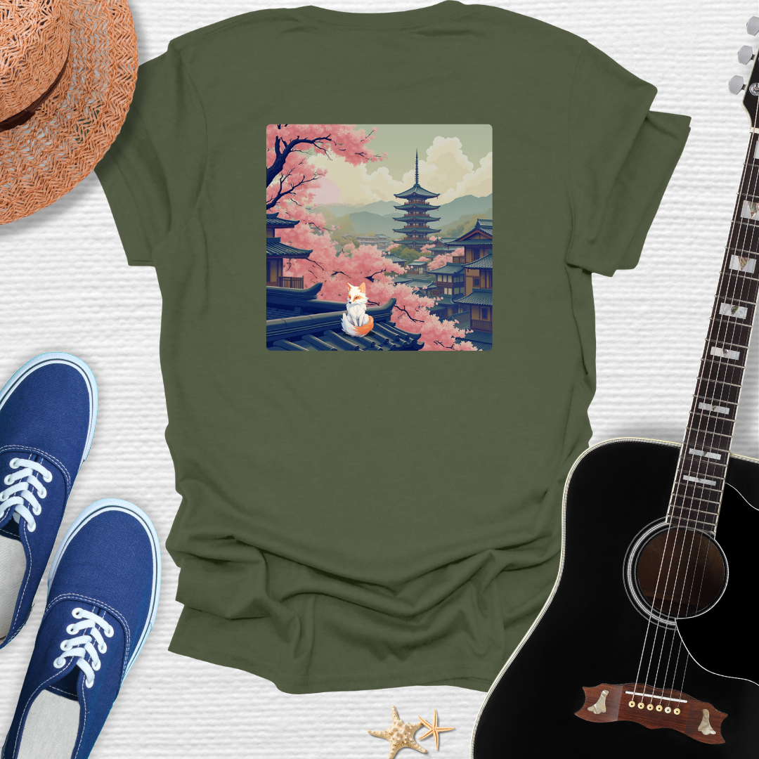 Whispers of Sakura & Shadow Tee
