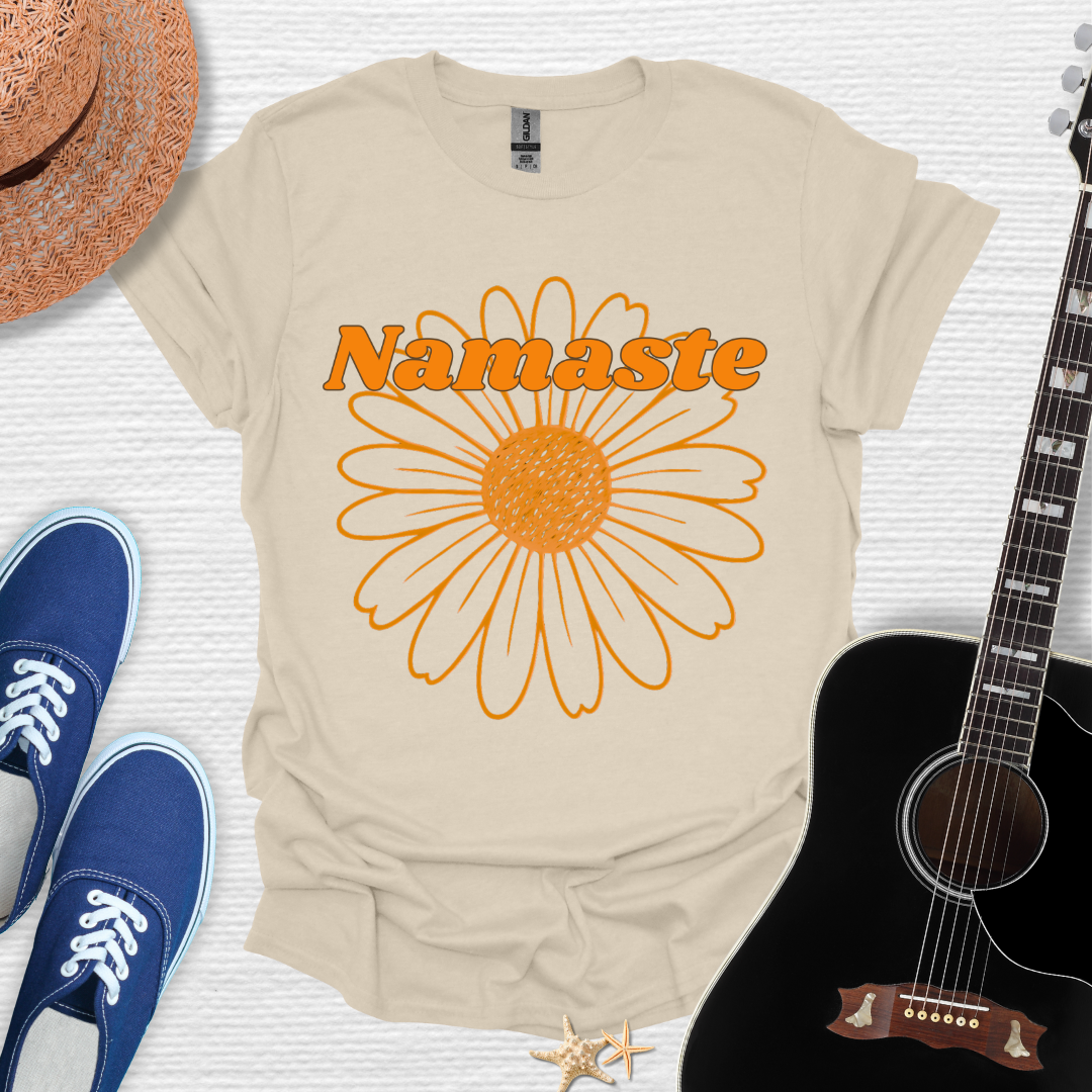Namaste Floral & Boho Style Tee