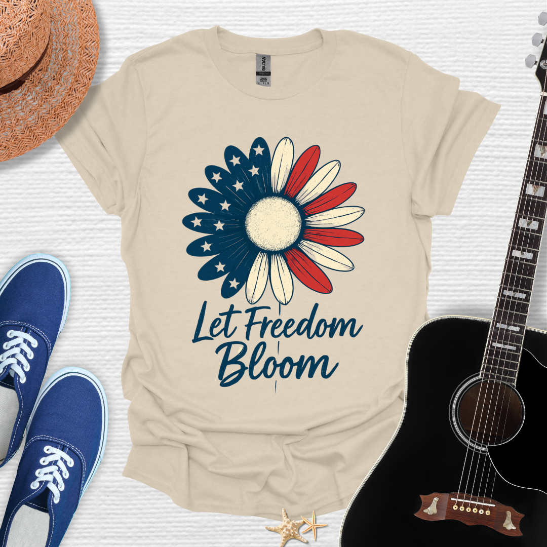 Let Freedom Bloom Tee