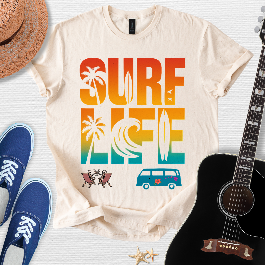 Retro Surf Life Tee
