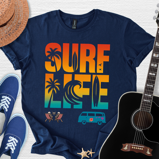Retro Surf Life Tee