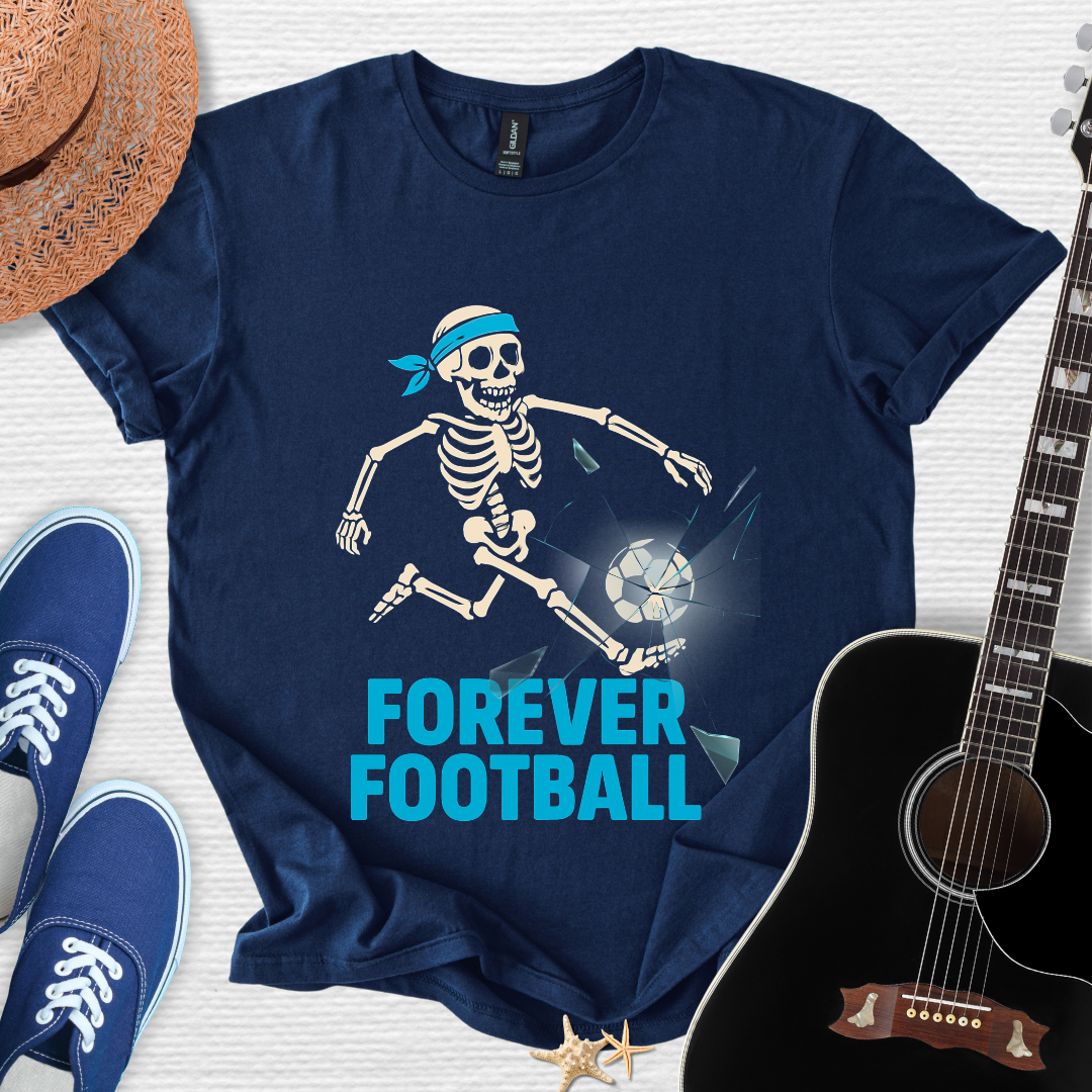 Forever Football Skeleton Tee