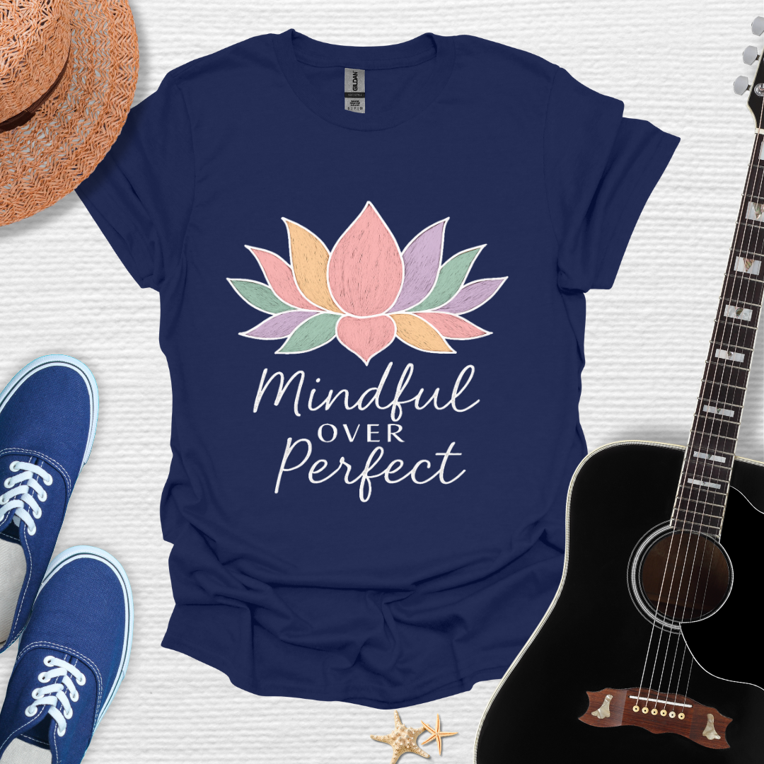 Mindful Lotus ,Inspirational Tee