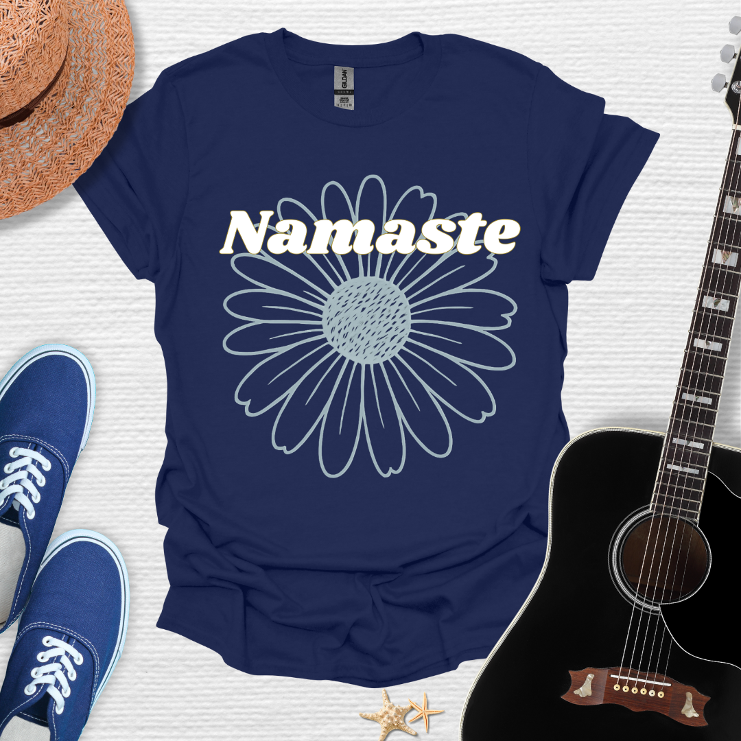 Namaste Floral & Boho Style Tee