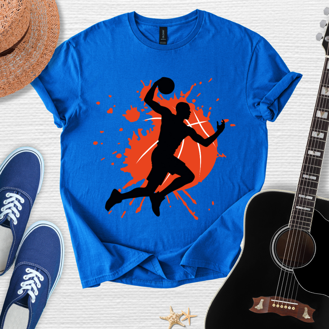 Sporty Splash Design Tee