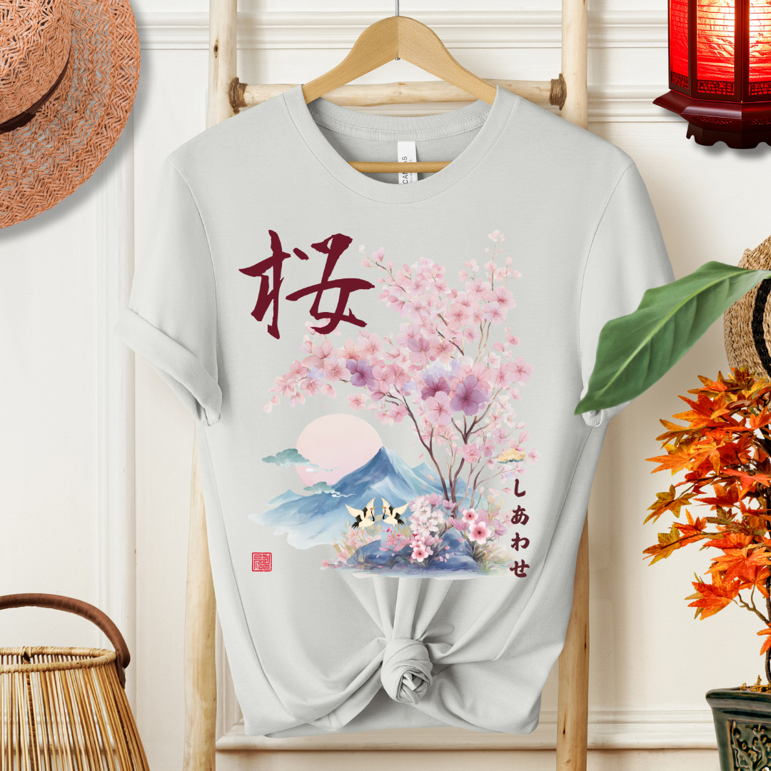 Japanese Sakura Art T-shirt