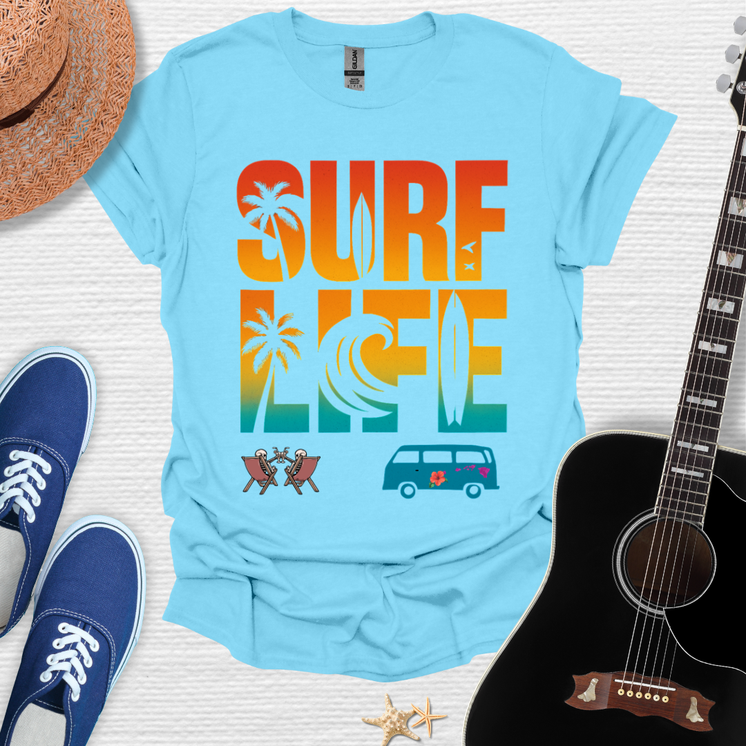 Retro Surf Life Tee