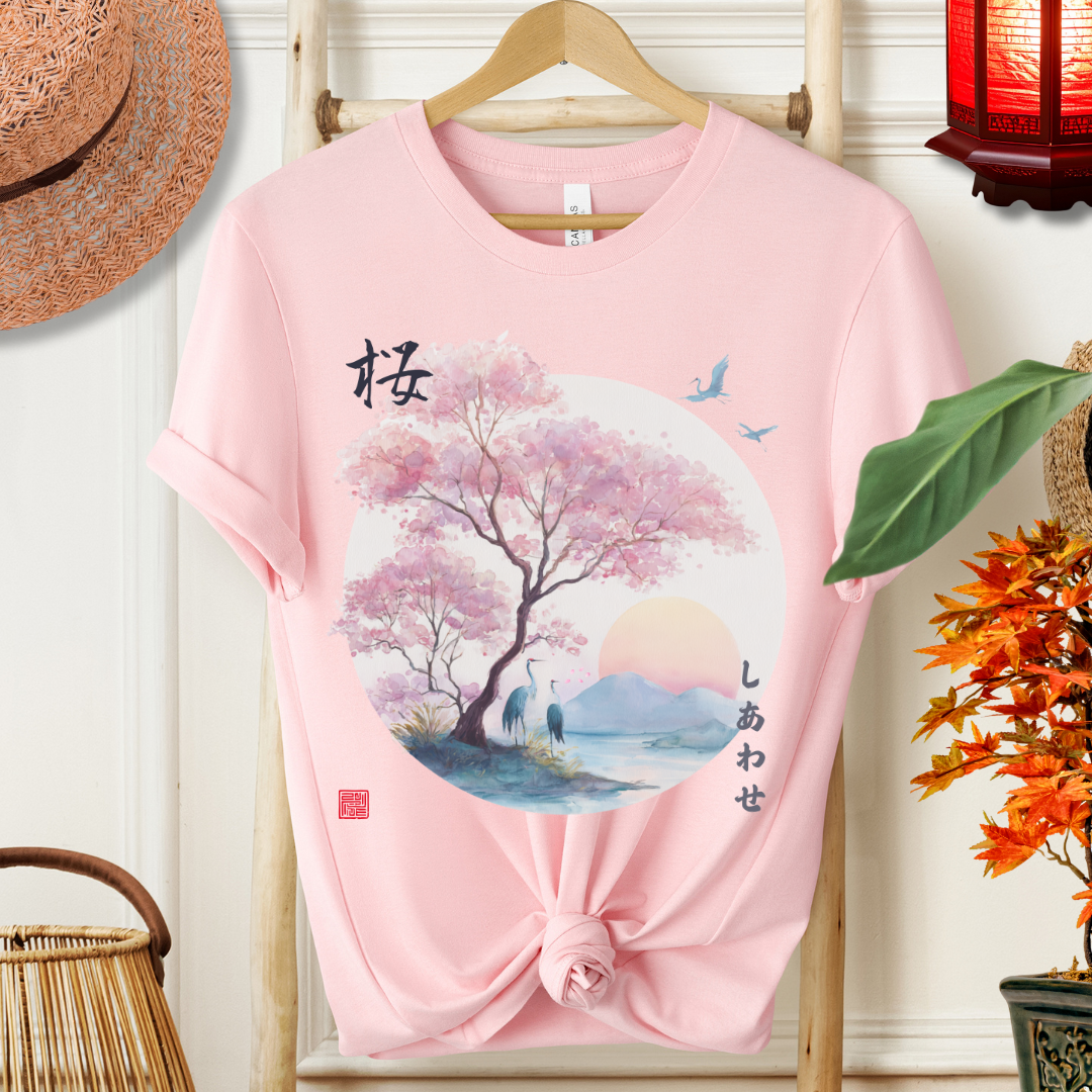Japanese Sakura Art T-shirt