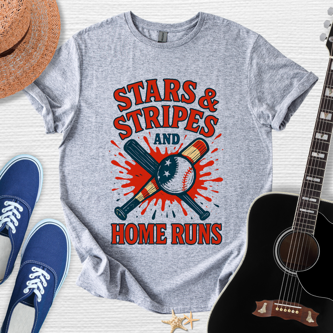 Stars & Stripes Baseball Tee