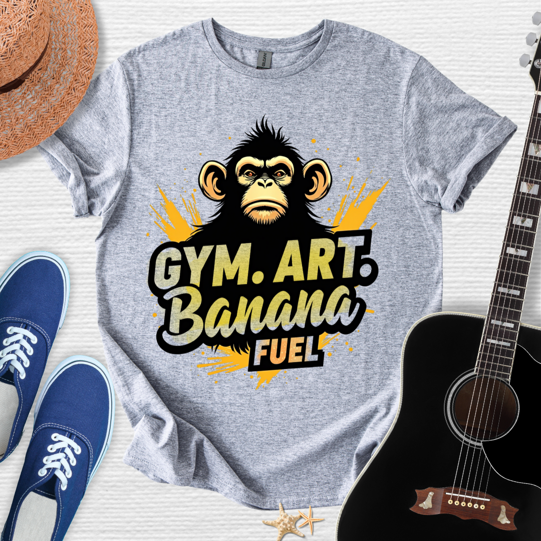Gym Art Banana Fuel Tee