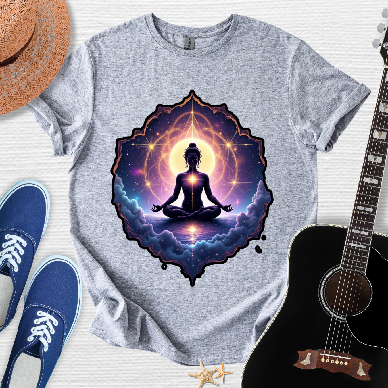 Zen Flow Unisex Softstyle Tee