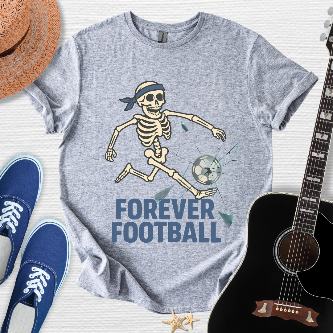 Forever Football Skeleton Tee