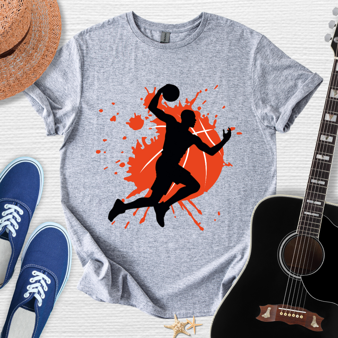 Sporty Splash Design Tee