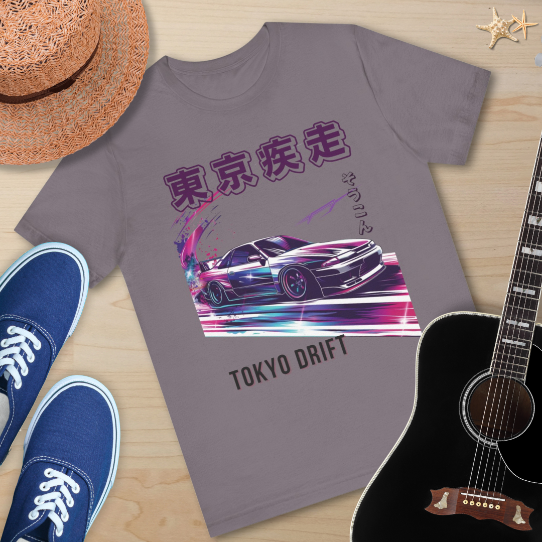 Tokyo Drift Unisex Tee, Japanese Style T-Shirt