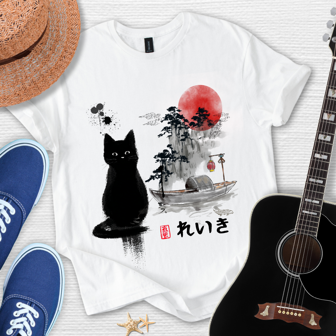 Japanese Minimal Zen Art Style Tee