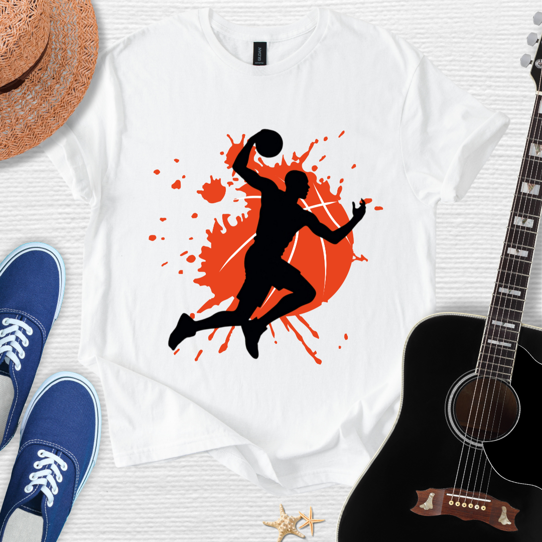 Sporty Splash Design Tee