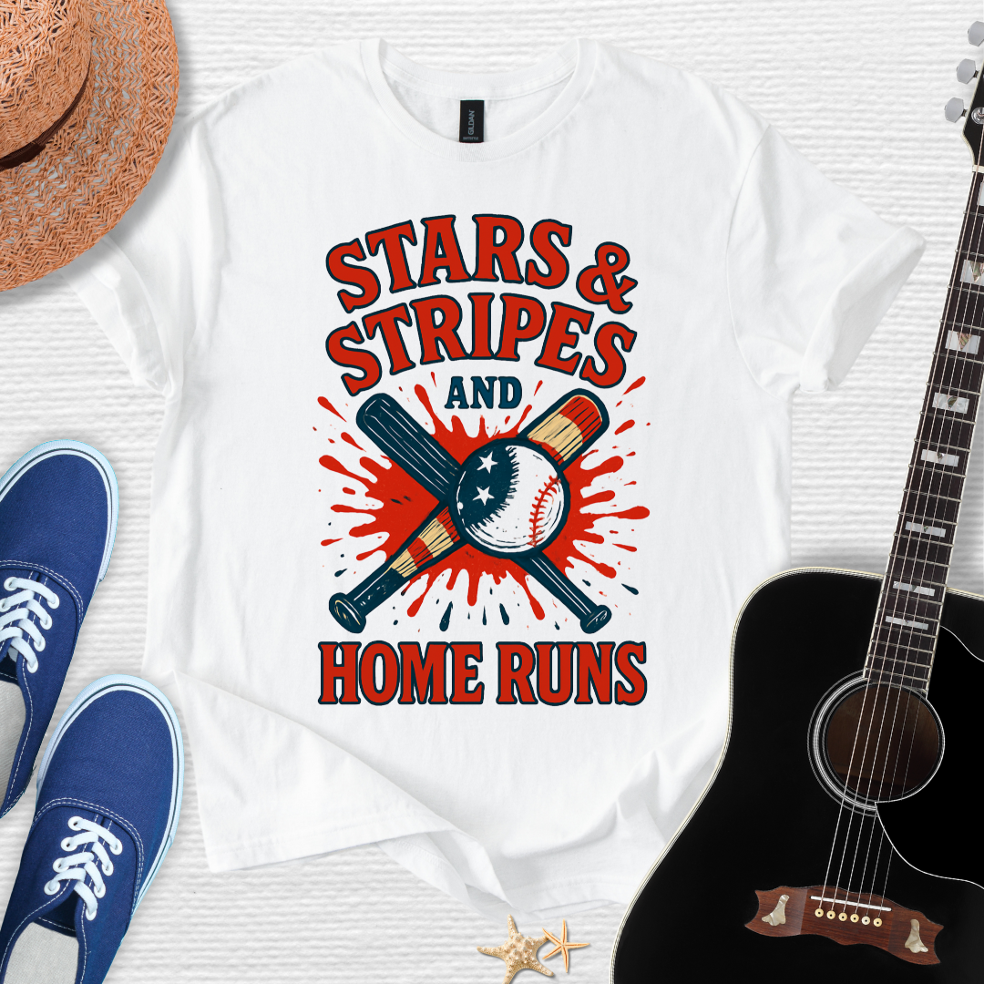 Stars & Stripes Baseball Tee