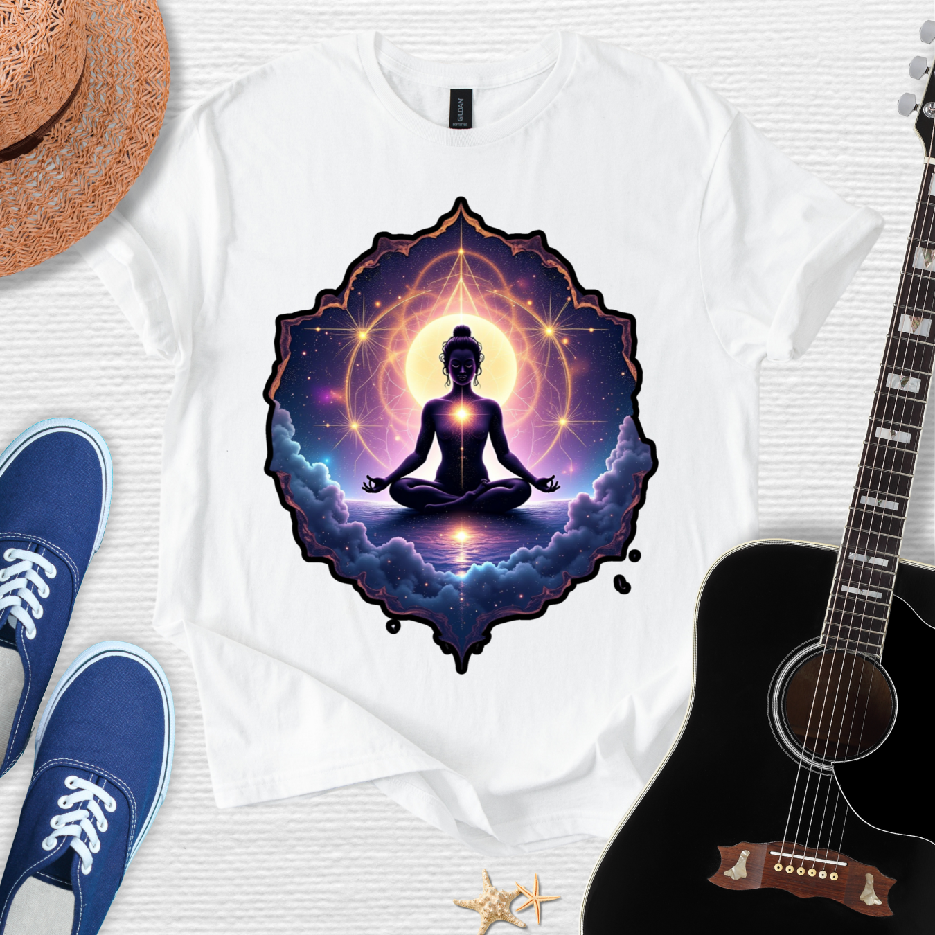 Zen Flow Unisex Softstyle Tee