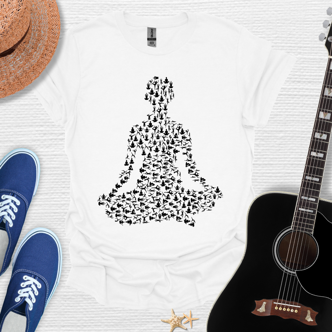 Inner Peace Yoga Silhouette Tee