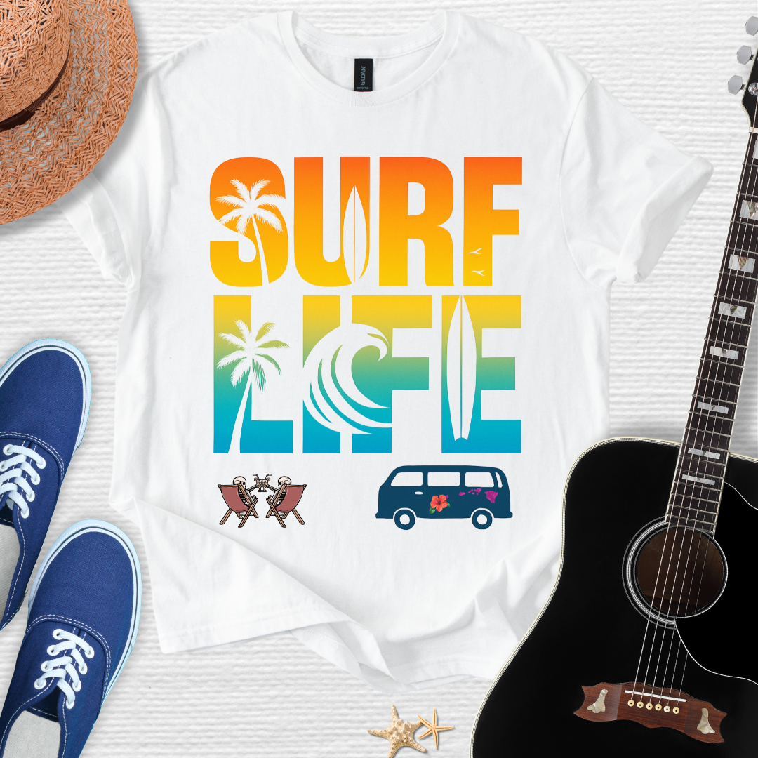 Retro Surf Life Tee