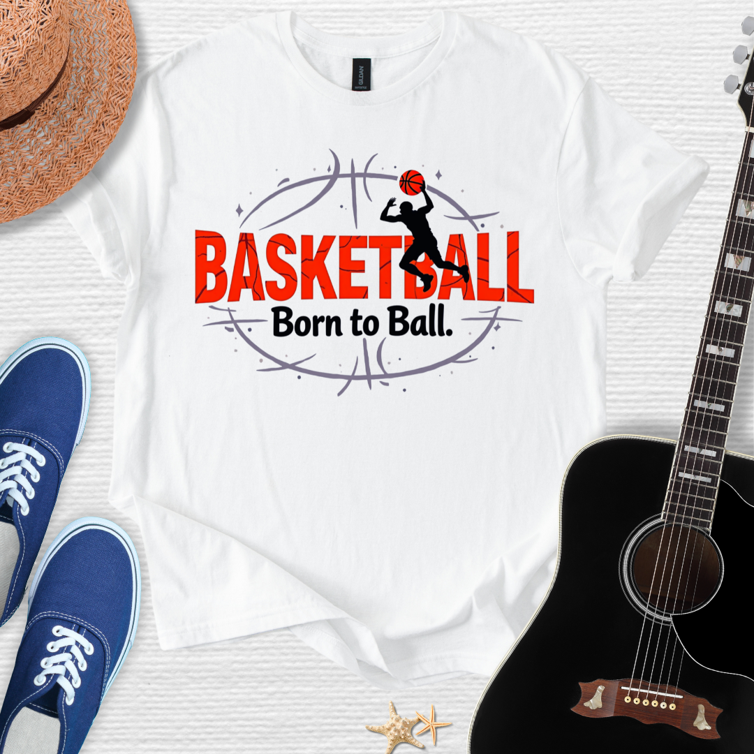 Basketball Born to Ball Tee