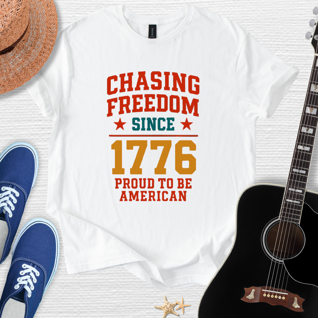 Chasing Freedom 1776 Tee