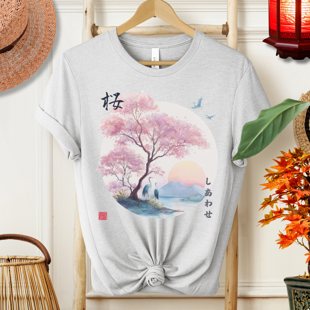 Japanese Sakura Art T-shirt