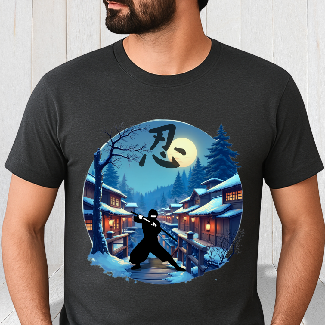 Moonlit Samurai Unisex Tee