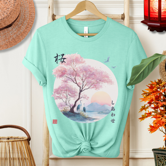 Japanese Sakura Art T-shirt