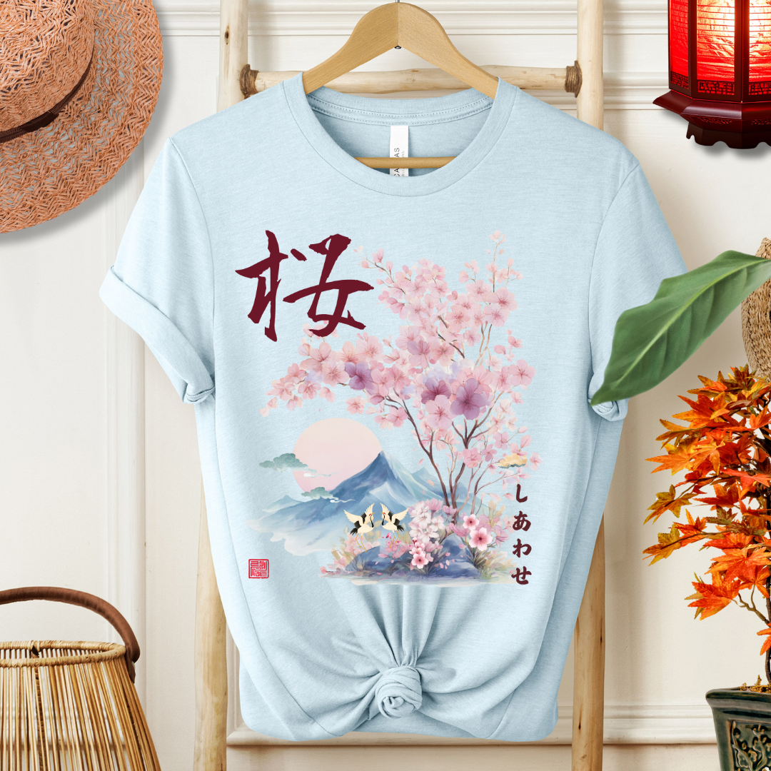Japanese Sakura Art T-shirt