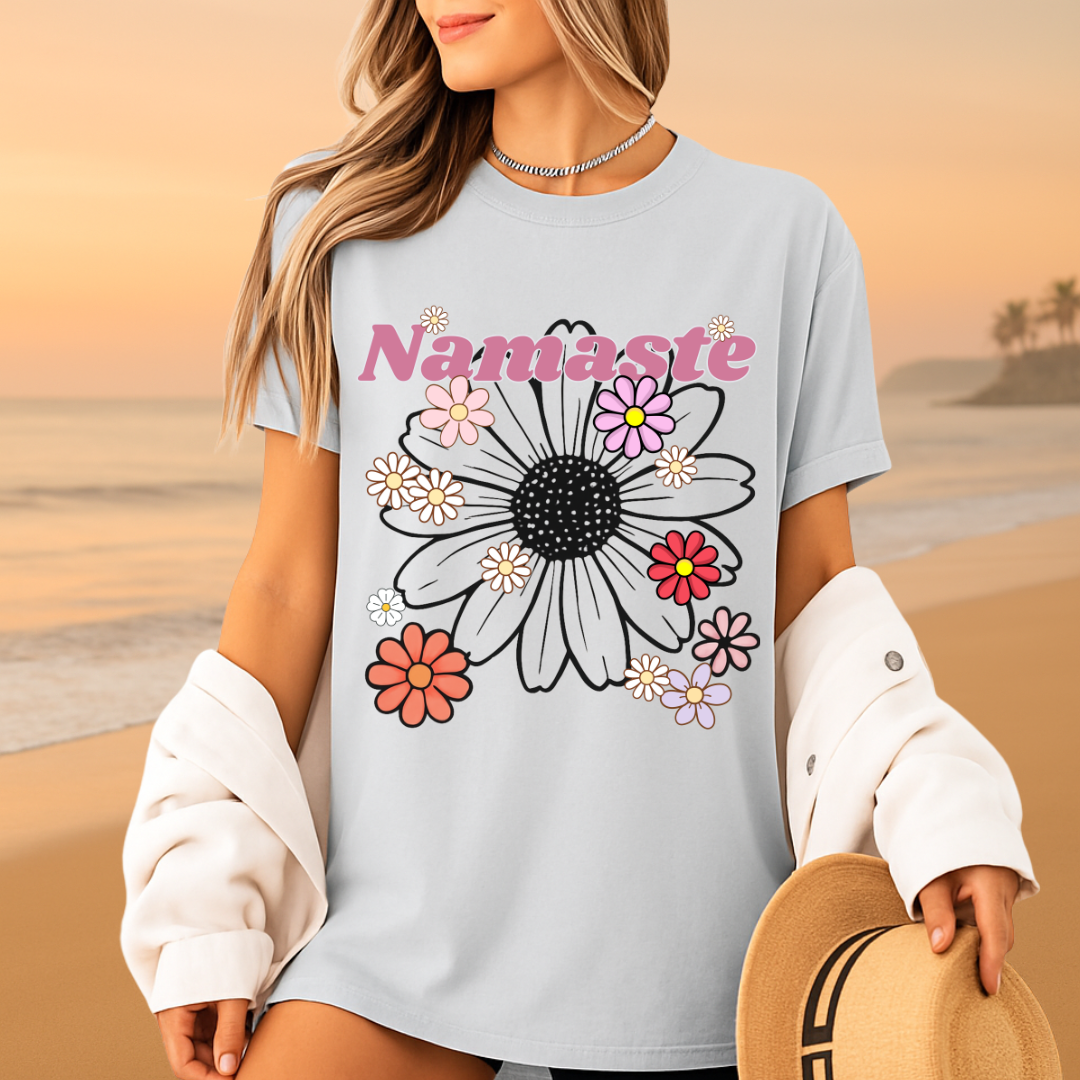 Namaste Floral Tee