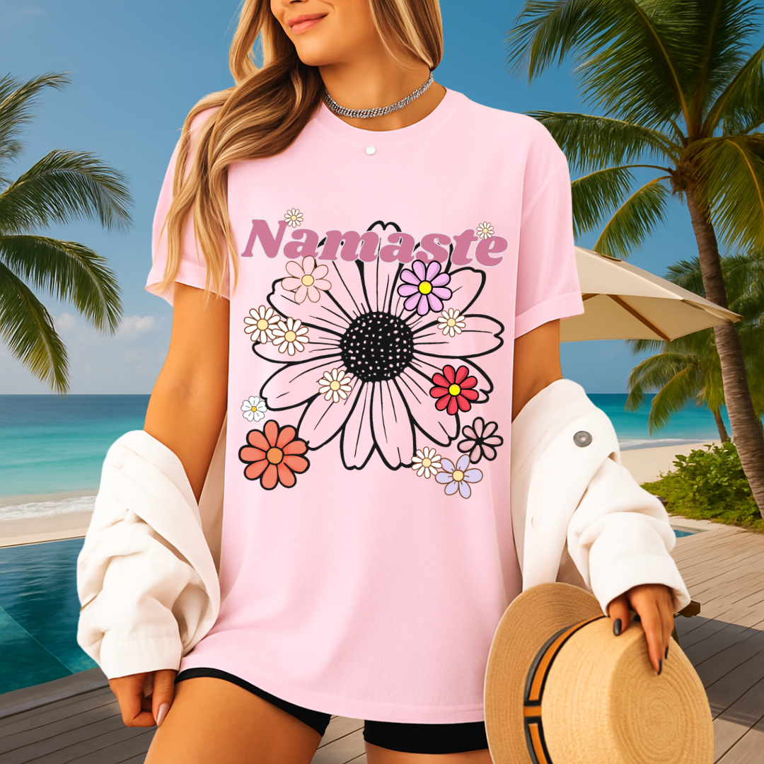 Namaste Floral Tee