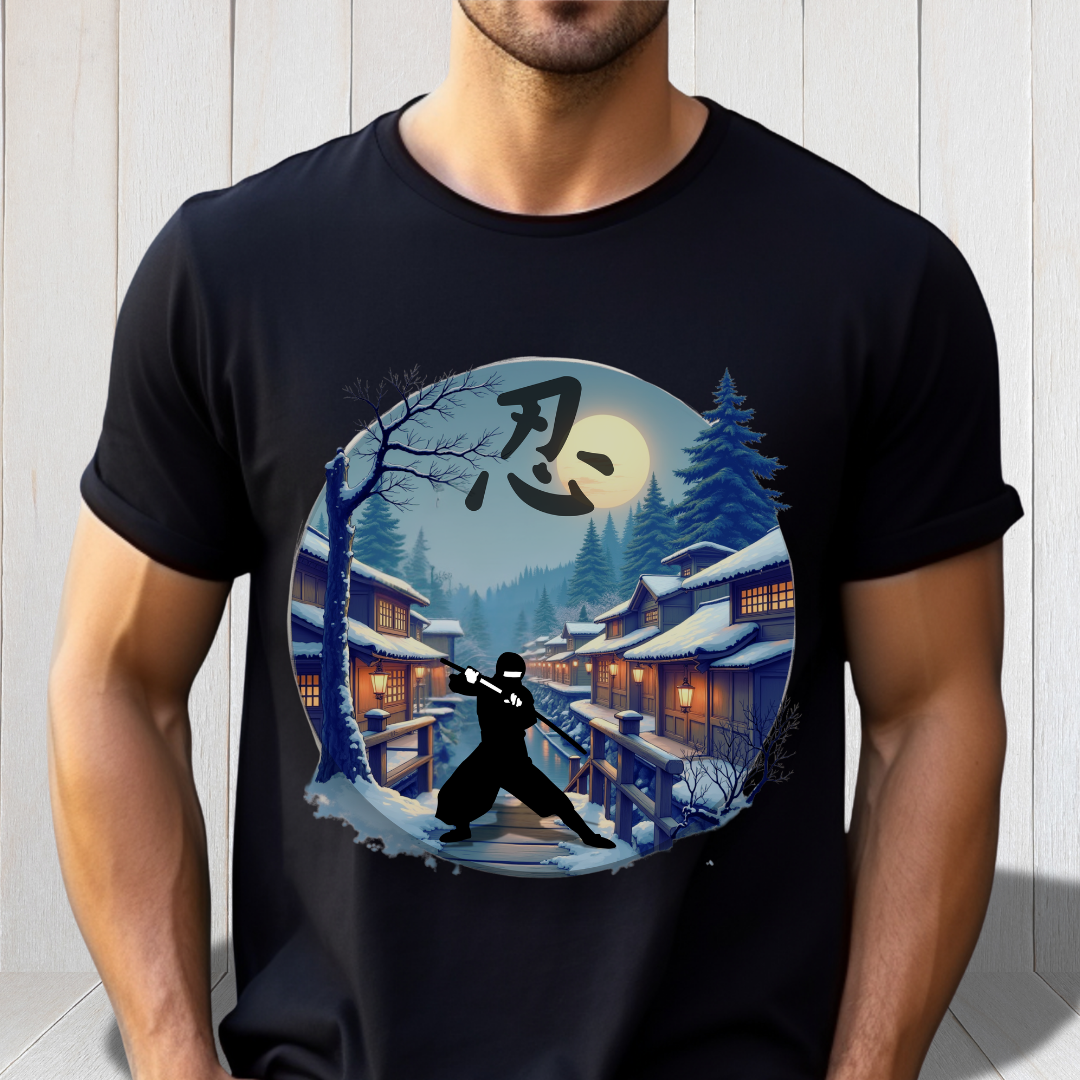 Shadow of Kyoto 忍 Tee
