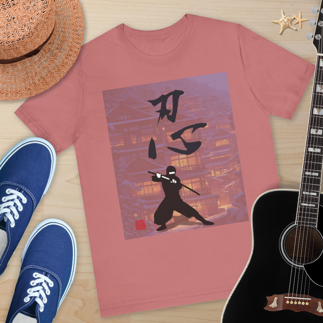 Ninja Warrior Tee ,Japanese Style