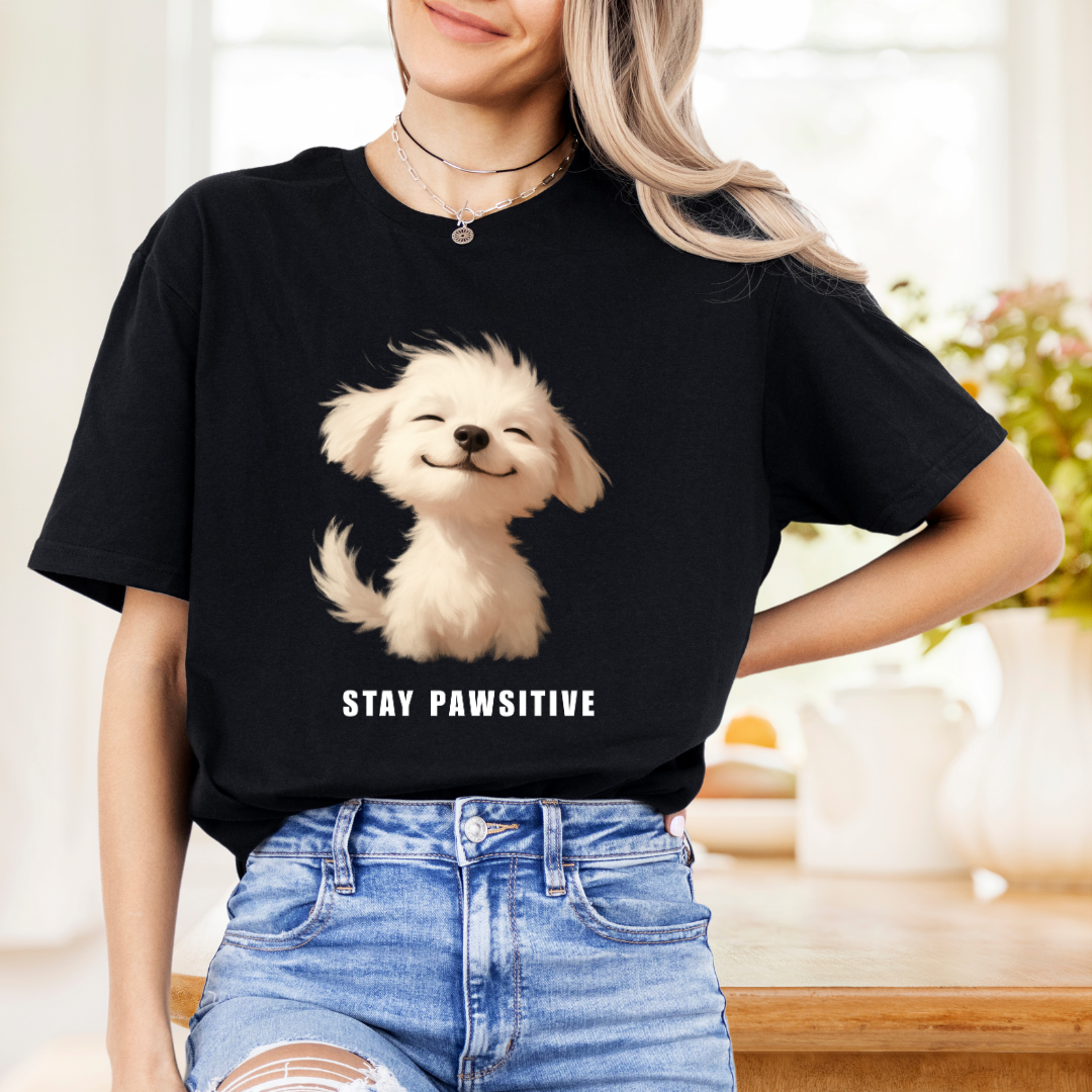 Stay Pawsitive Tee