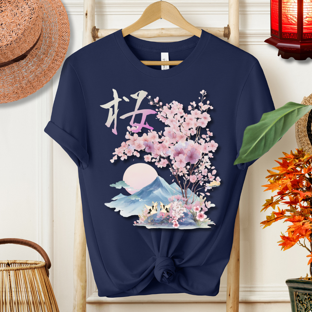 Japanese Sakura Art T-shirt