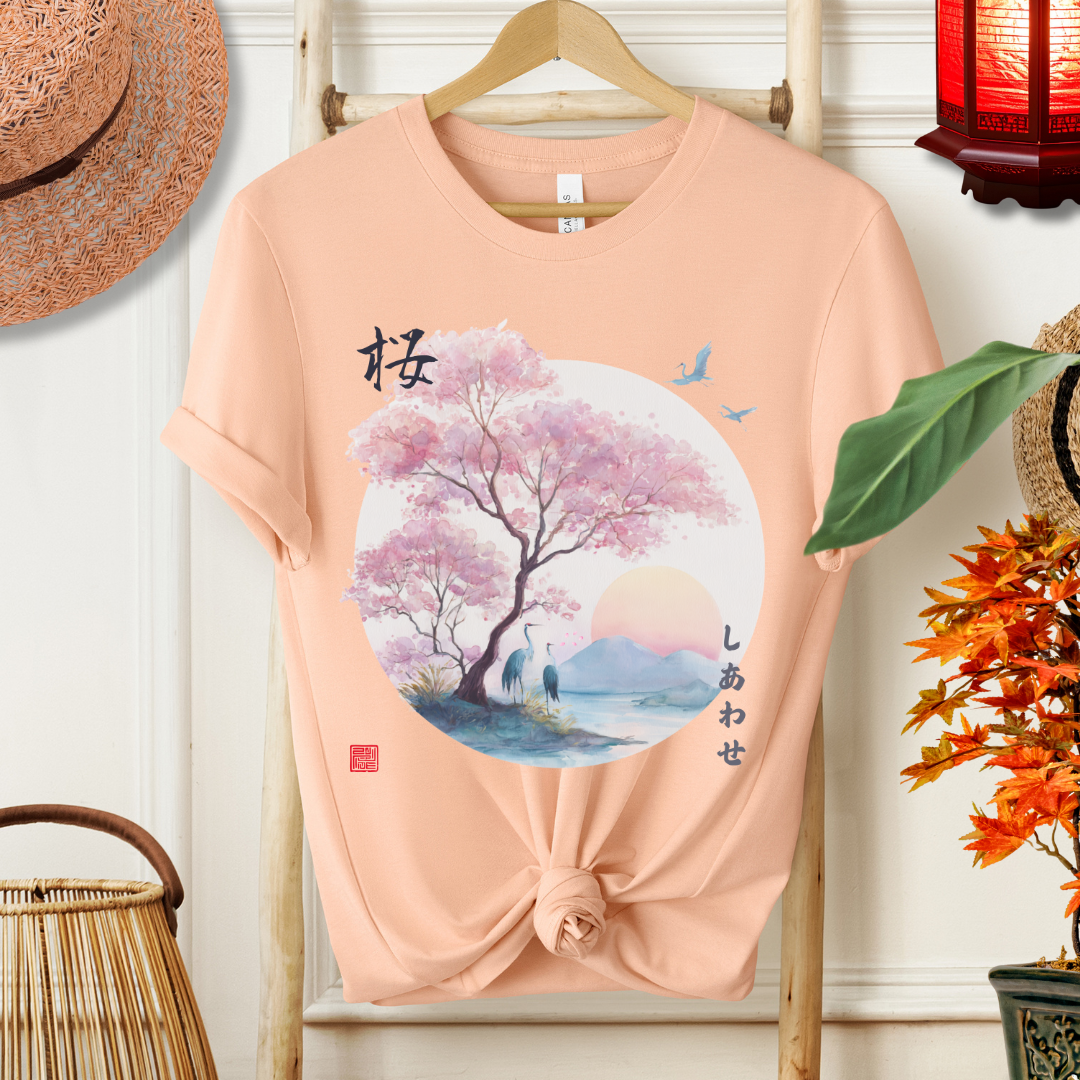 Japanese Sakura Art T-shirt