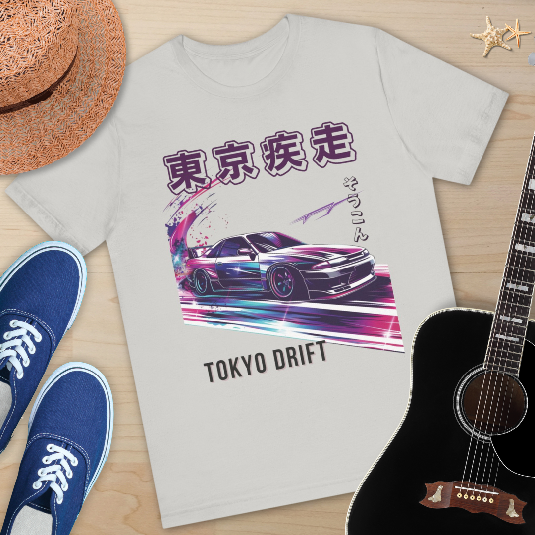 Tokyo Drift Unisex Tee, Japanese Style T-Shirt