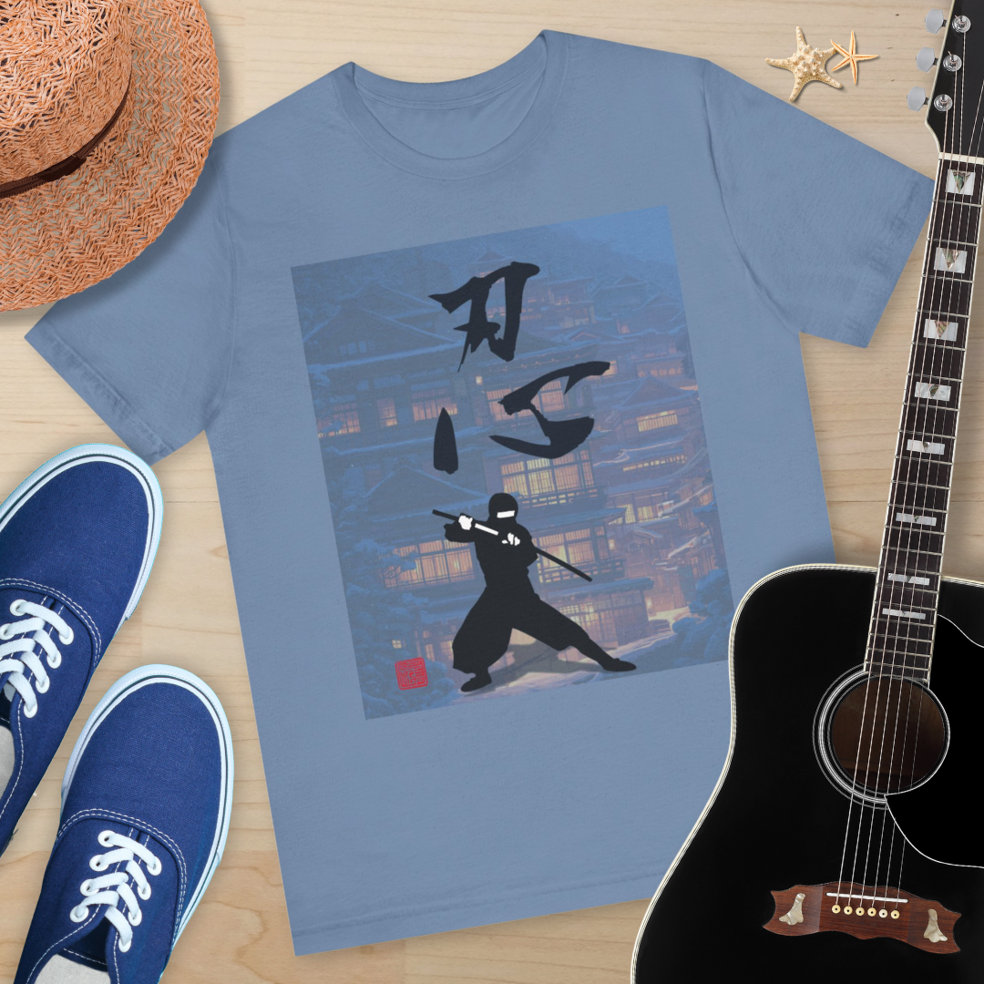 Ninja Warrior Tee ,Japanese Style
