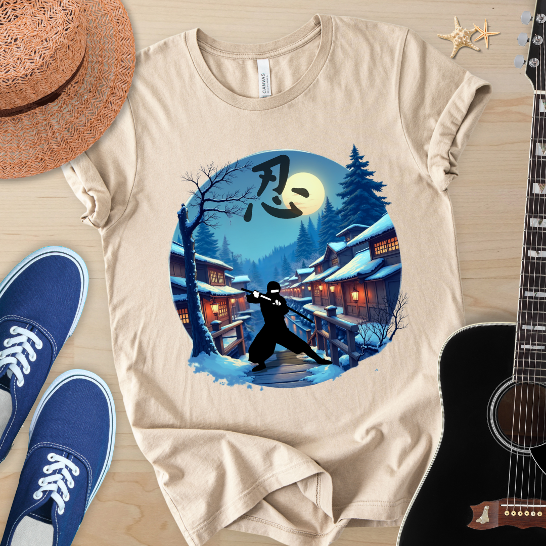 Moonlit Samurai Unisex Tee