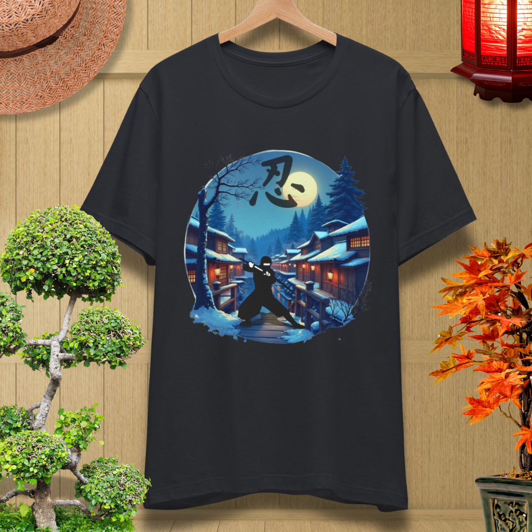 Moonlit Samurai Unisex Tee